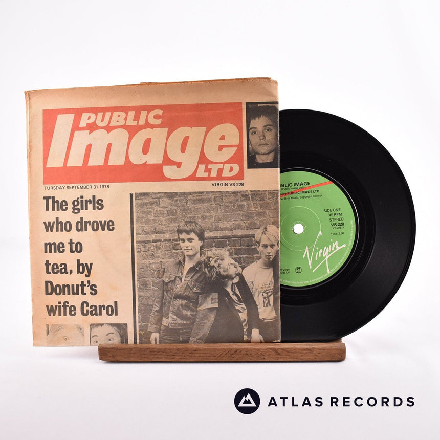 Public Image Limited Public Image 7" Vinyl Record - Front Cover & Record