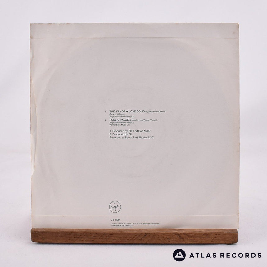 Public Image Limited - This Is Not A Love Song - 7" Vinyl Record - VG+/EX
