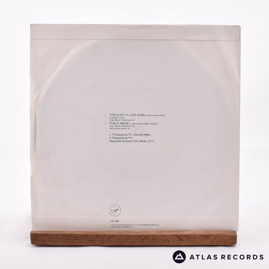 Public Image Limited - This Is Not A Love Song - 7" Vinyl Record - EX/NM