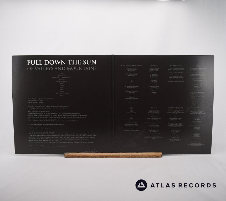 Pull Down The Sun - Of Valleys And Mountains - Blue 2 x LP Vinyl Record - NM/NM