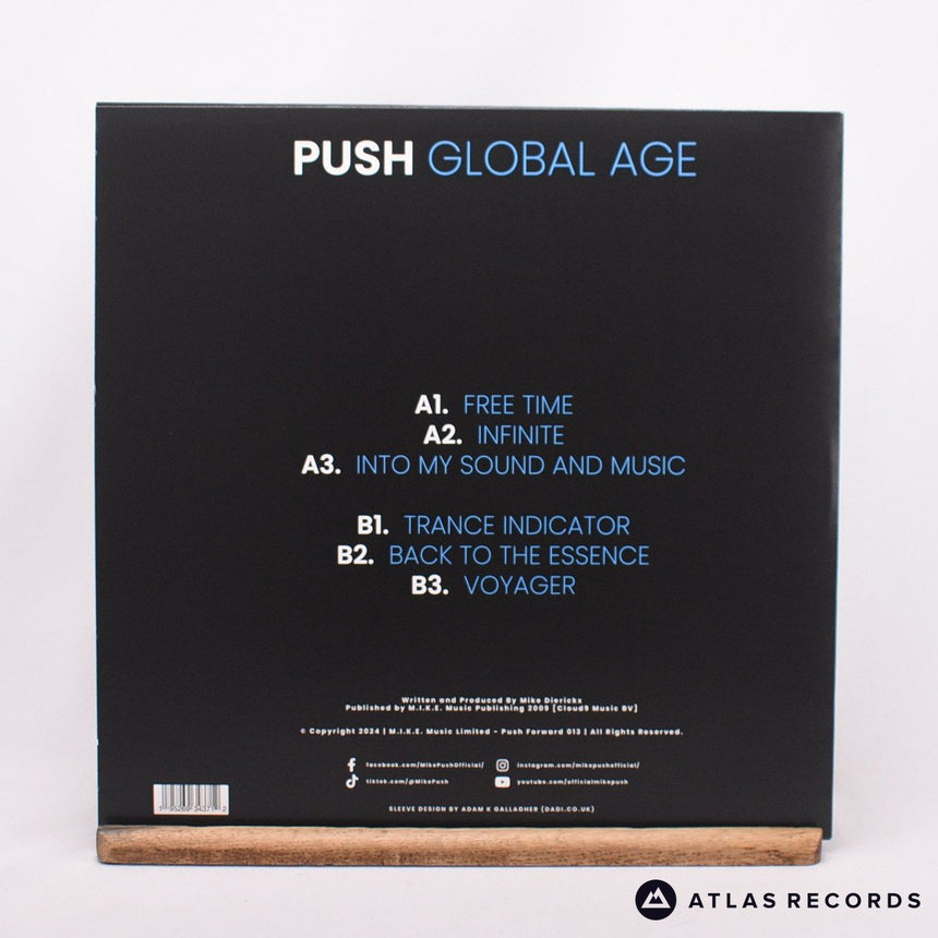 Push - Global Age - Limited Edition Remastered A B 12" Vinyl Record - NM/NM
