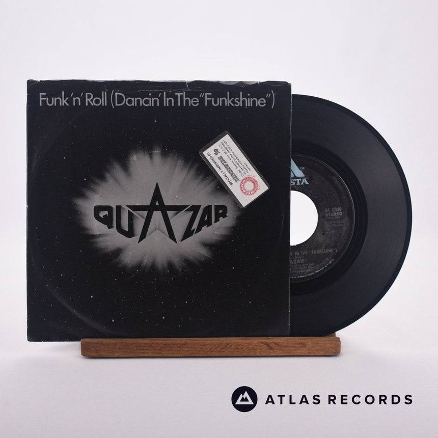 Quazar Funk 'n' Roll 7" Vinyl Record - Front Cover & Record