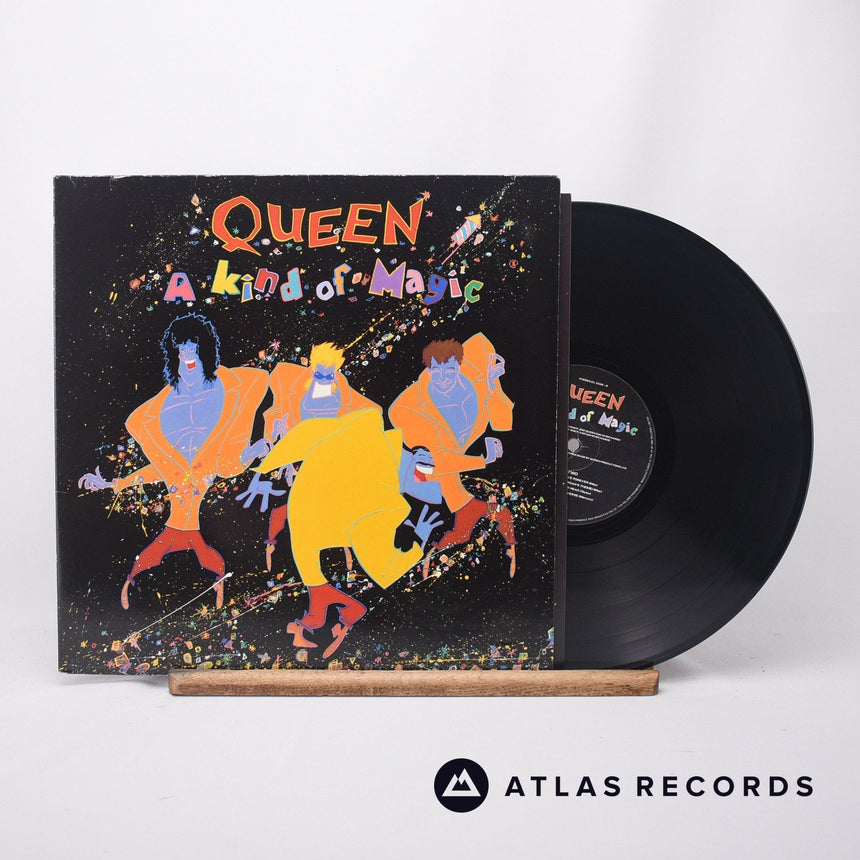 Queen A Kind Of Magic LP Vinyl Record - Front Cover & Record