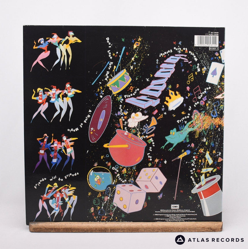 Queen - A Kind Of Magic - Gatefold A-3 B-4 LP Vinyl Record - EX/EX