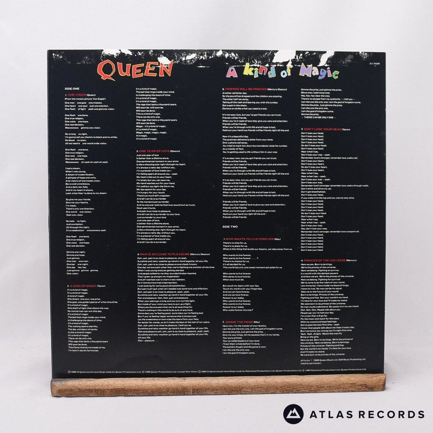 Queen - A Kind Of Magic - Townhouse Gatefold A-2 B-3 LP Vinyl Record - EX/EX
