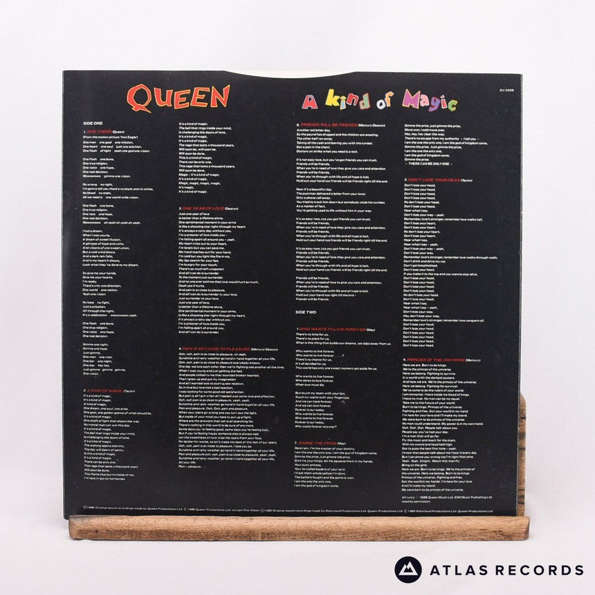 Queen - A Kind Of Magic - Gatefold A-3 B-3 LP Vinyl Record - EX/VG+