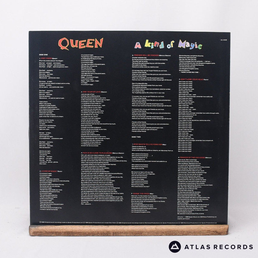 Queen - A Kind Of Magic - Townhouse Gatefold A-2 B-2 LP Vinyl Record - VG+/VG+