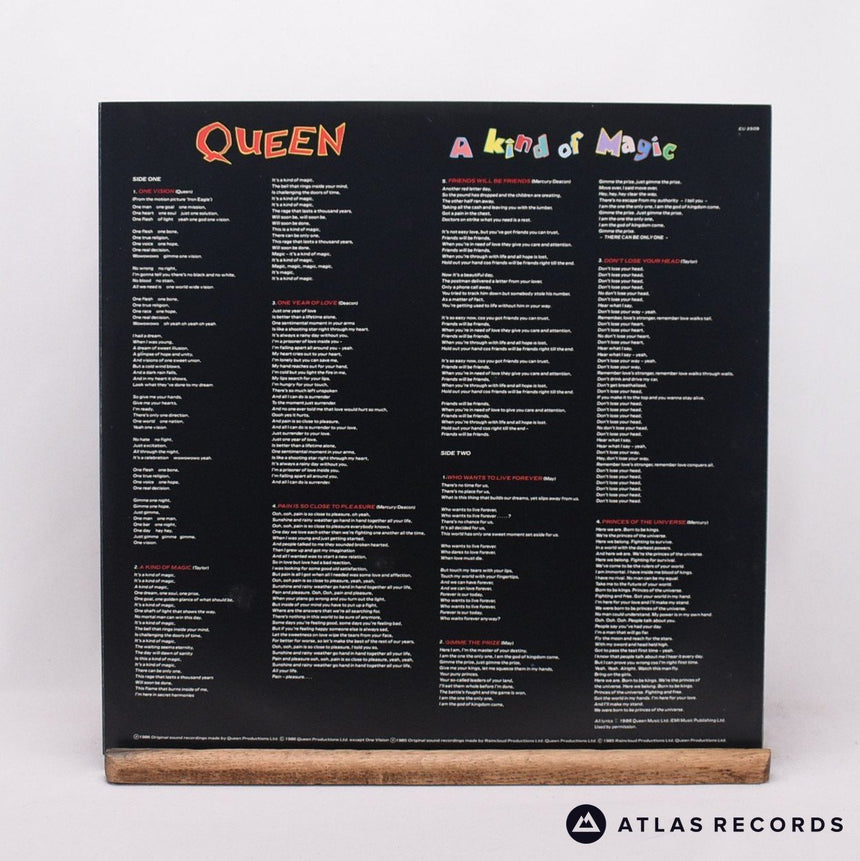Queen - A Kind Of Magic - Gatefold A-4 B-2 LP Vinyl Record - EX/EX