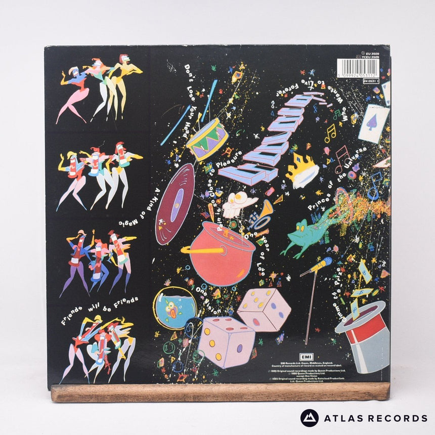 Queen - A Kind Of Magic - Gatefold A-4 B-4 LP Vinyl Record - EX/VG+