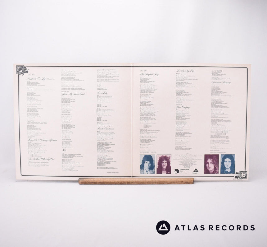 Queen - A Night At The Opera - Blair -3 -4 LP Vinyl Record - VG+/NM