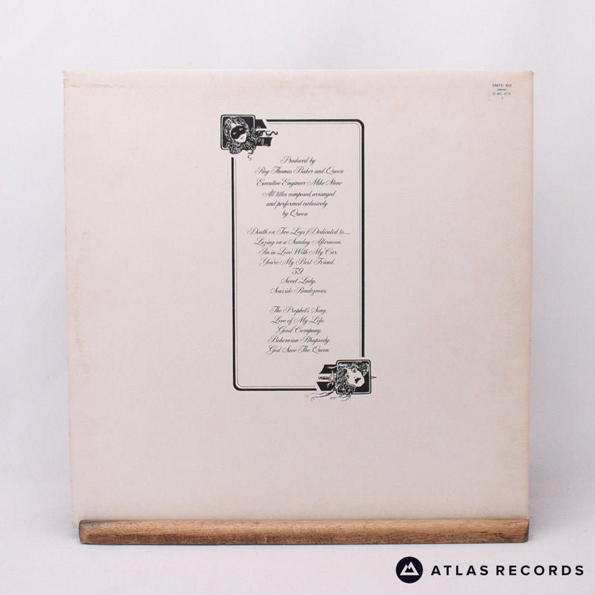 Queen - A Night At The Opera - Blair Embossed Sleeve LP Vinyl Record - VG+/VG+