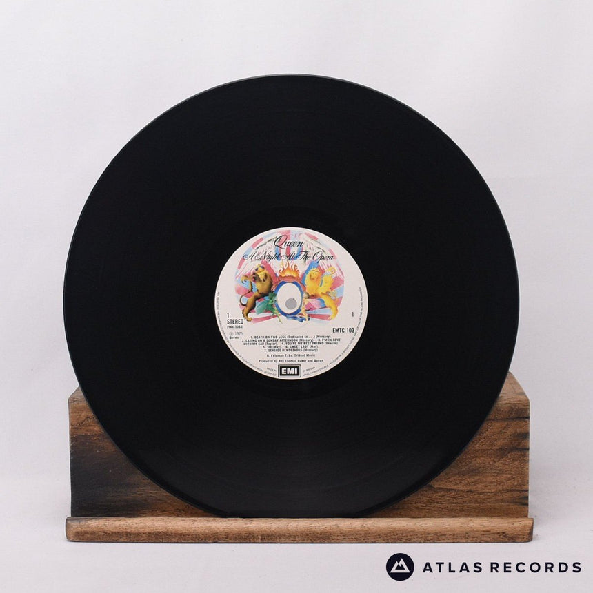 Queen - A Night At The Opera - Blair Embossed Sleeve LP Vinyl Record - VG+/VG+