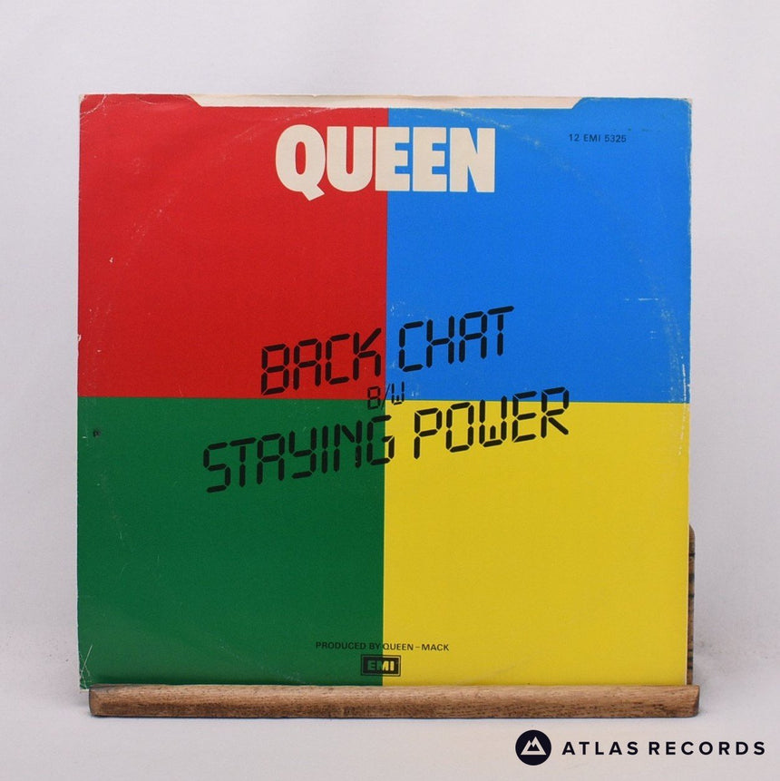 Queen - Back Chat - A-1 B-3 Nickz 12" Vinyl Record - VG/VG+