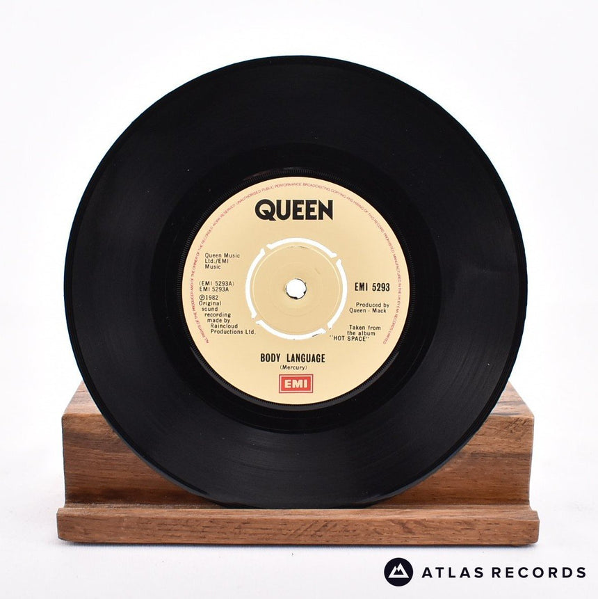 Queen - Body Language - 7" Vinyl Record - EX/EX