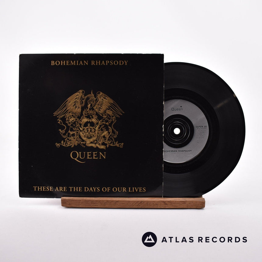 Queen Bohemian Rhapsody 7" Vinyl Record - Front Cover & Record