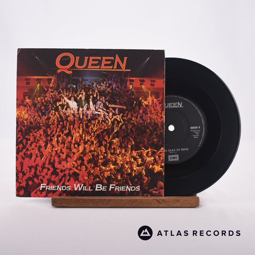 Queen Friends Will Be Friends 7" Vinyl Record - Front Cover & Record