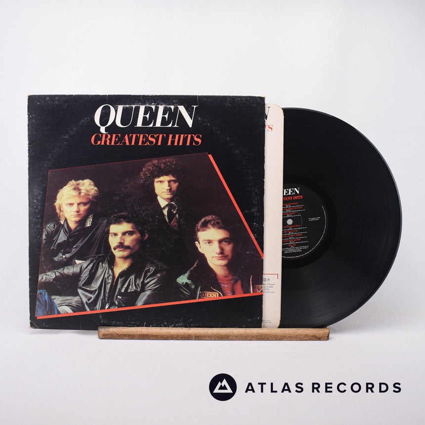 Queen Greatest Hits LP Vinyl Record - Front Cover & Record