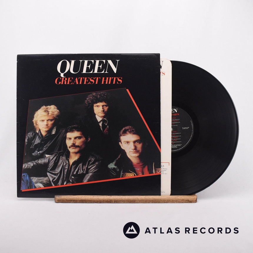 Queen Greatest Hits LP Vinyl Record - Front Cover & Record