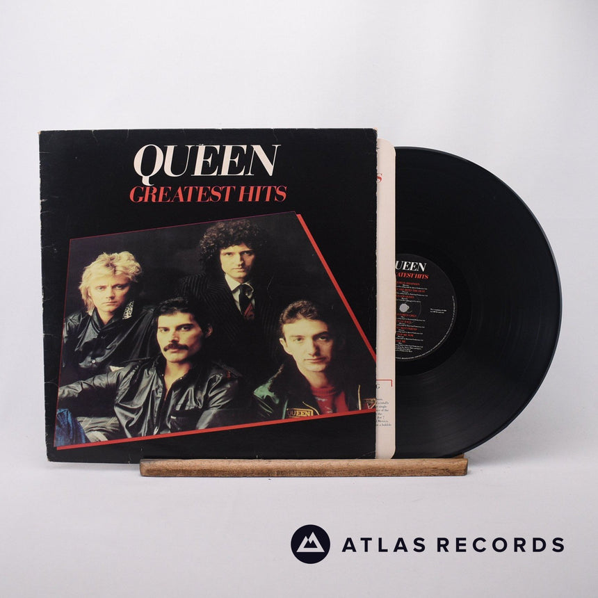 Queen Greatest Hits LP Vinyl Record - Front Cover & Record