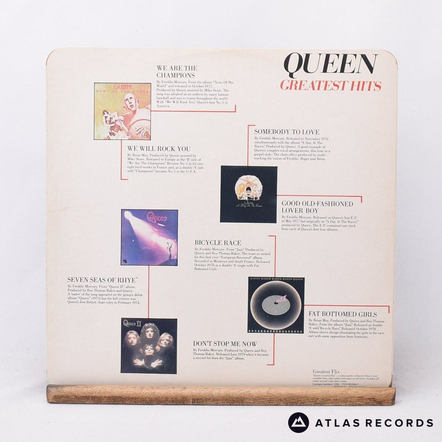 Queen - Greatest Hits - A-1 B-3 LP Vinyl Record - VG/VG+
