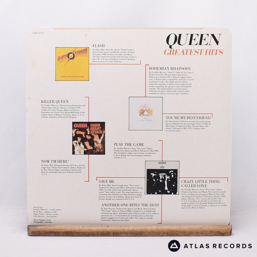 Queen - Greatest Hits - LP Vinyl Record - VG+/EX