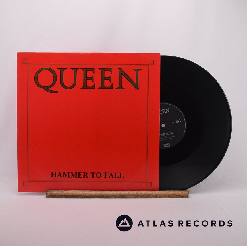 Queen Hammer To Fall 12" Vinyl Record - Front Cover & Record