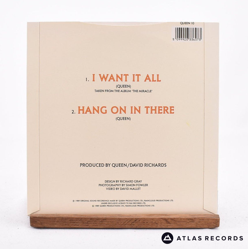 Queen - I Want It All - 7" Vinyl Record - EX/EX