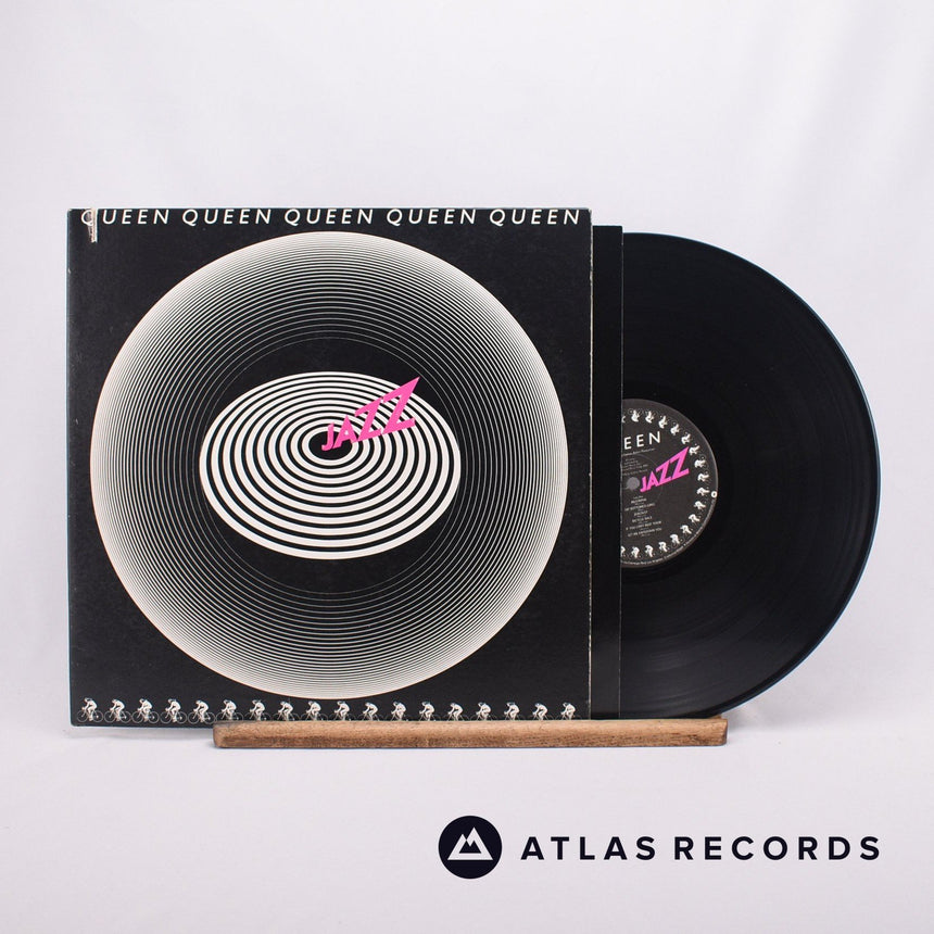 Queen Jazz LP Vinyl Record - Front Cover & Record