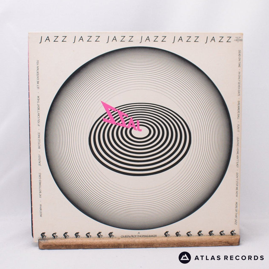 Queen - Jazz - Embossed Sleeve Gatefold LP Vinyl Record - VG+/EX