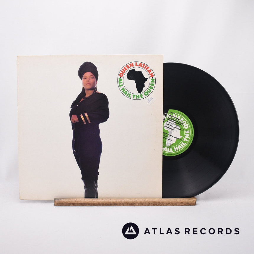 Queen Latifah All Hail The Queen LP Vinyl Record - Front Cover & Record