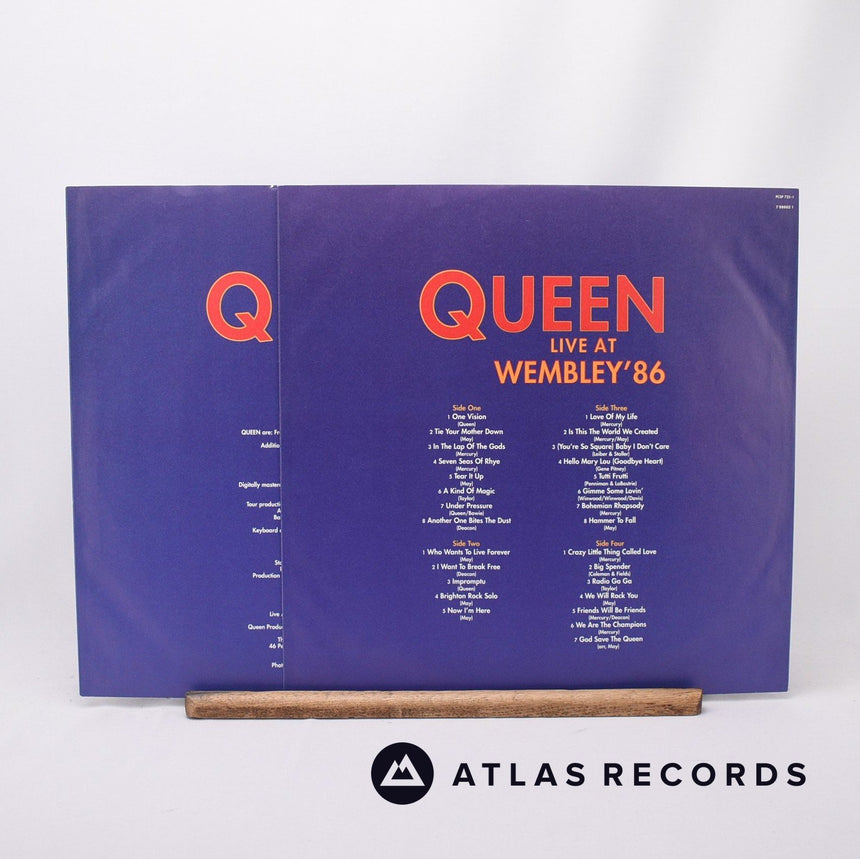 Queen - Live At Wembley '86 - Gatefold 2 x LP Vinyl Record - EX/EX