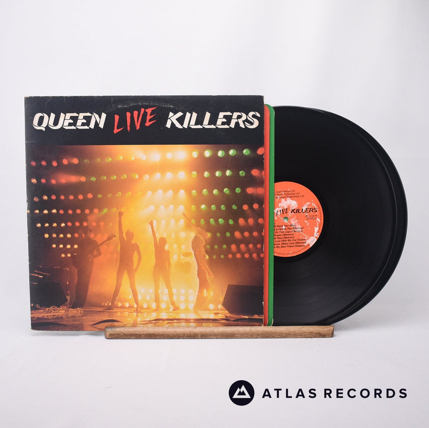 Queen Live Killers 2 x LP Vinyl Record - Front Cover & Record