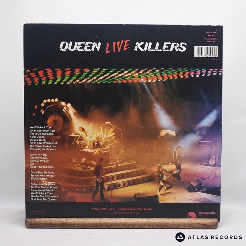Queen - Live Killers - Reissue Gatefold Double LP Vinyl Record - VG+/VG+
