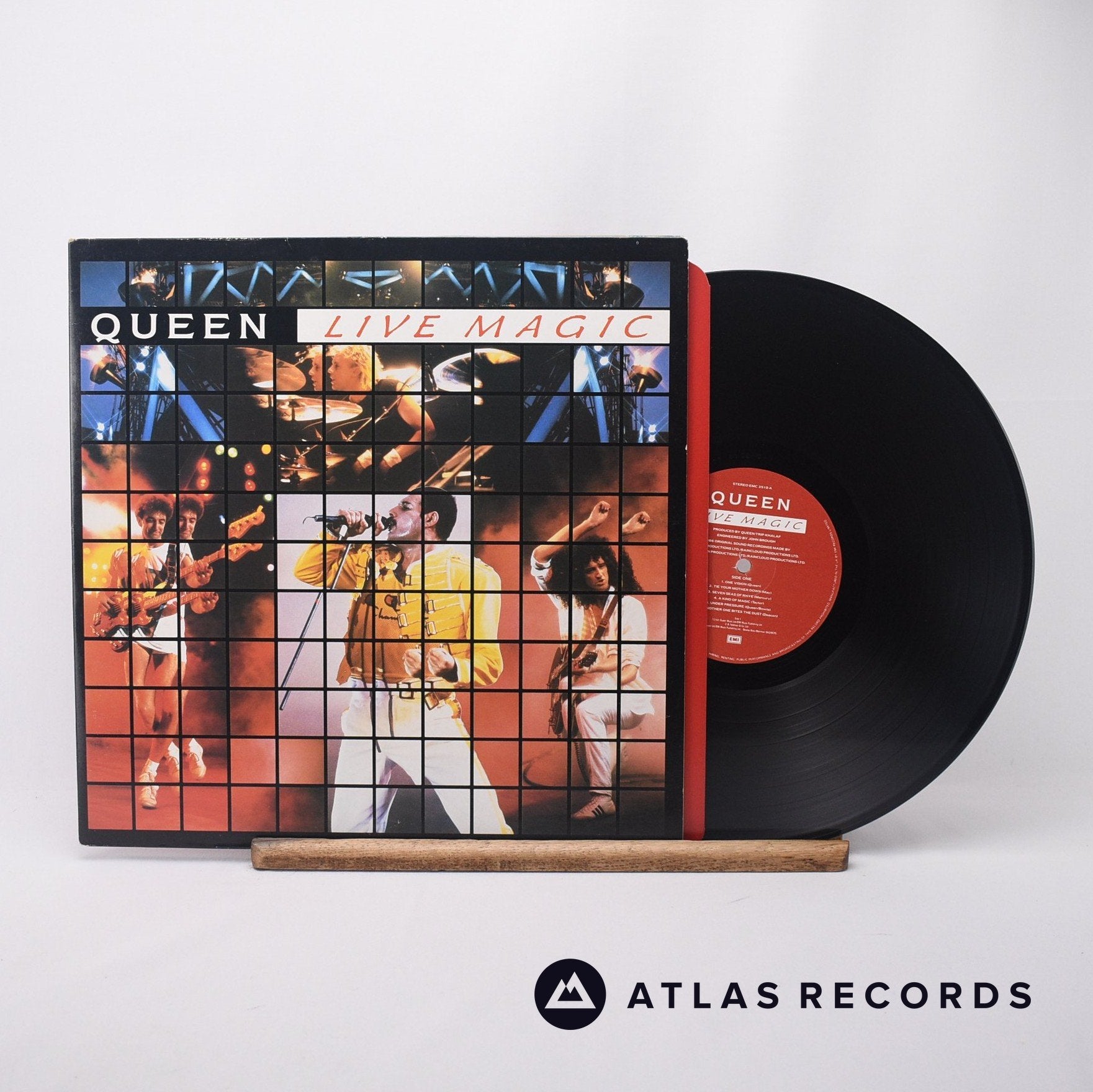 Queen Live Magic LP Vinyl Record EX/VG+ – Atlas Records