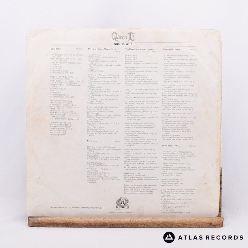 Queen - Queen II - Reissue Gatefold -8 -5 LP Vinyl Record - VG+/VG