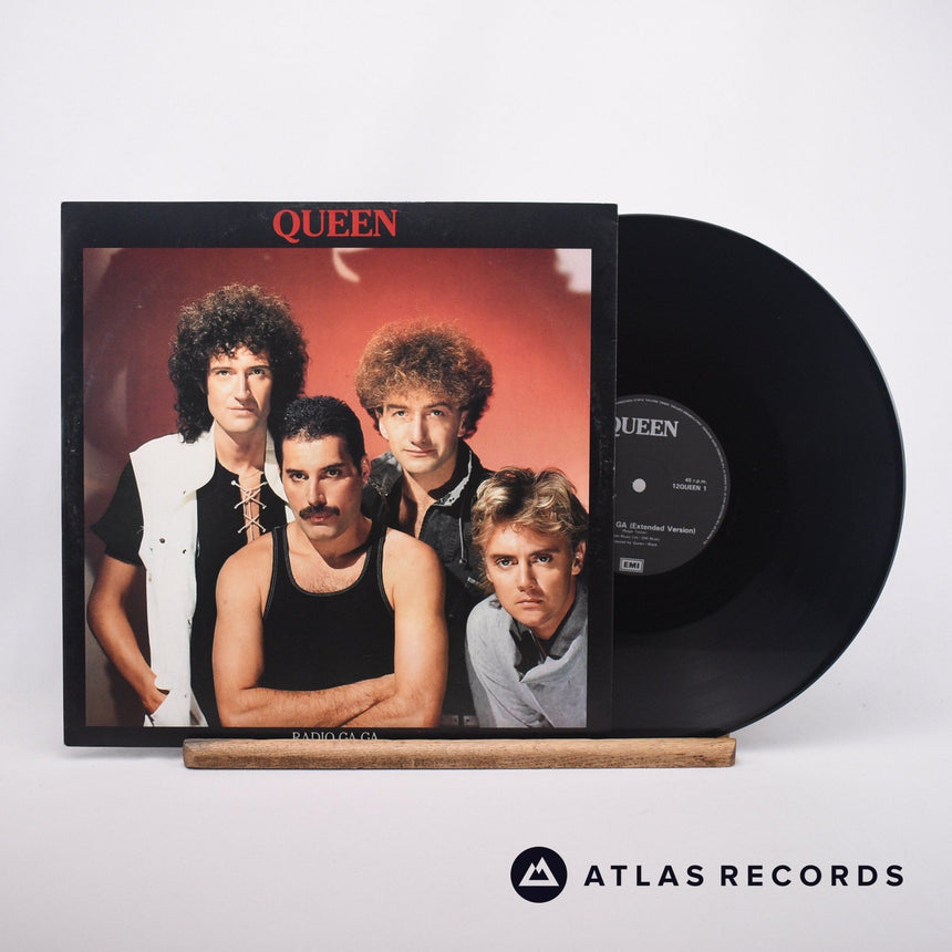 Queen Radio Ga Ga 12" Vinyl Record - Front Cover & Record
