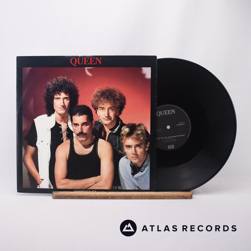 Queen Radio Ga Ga 12" Vinyl Record - Front Cover & Record