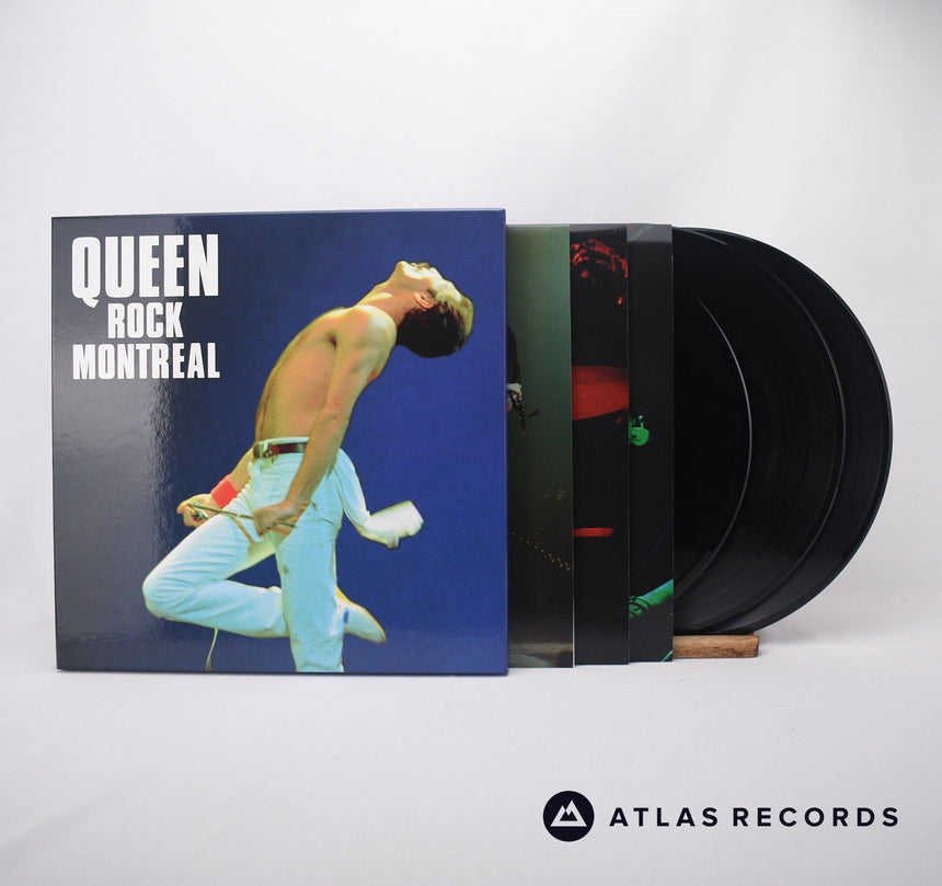 Queen Rock Montreal 3 x LP Vinyl Record - Front Cover & Record