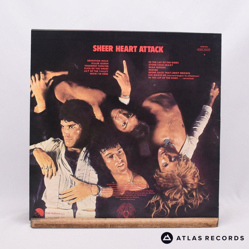 Queen - Sheer Heart Attack - Italian A B LP Vinyl Record - EX/EX