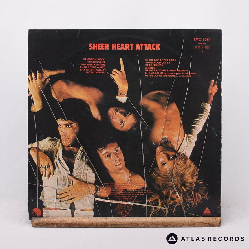 Queen - Sheer Heart Attack - 4U LP Vinyl Record - VG+/VG+