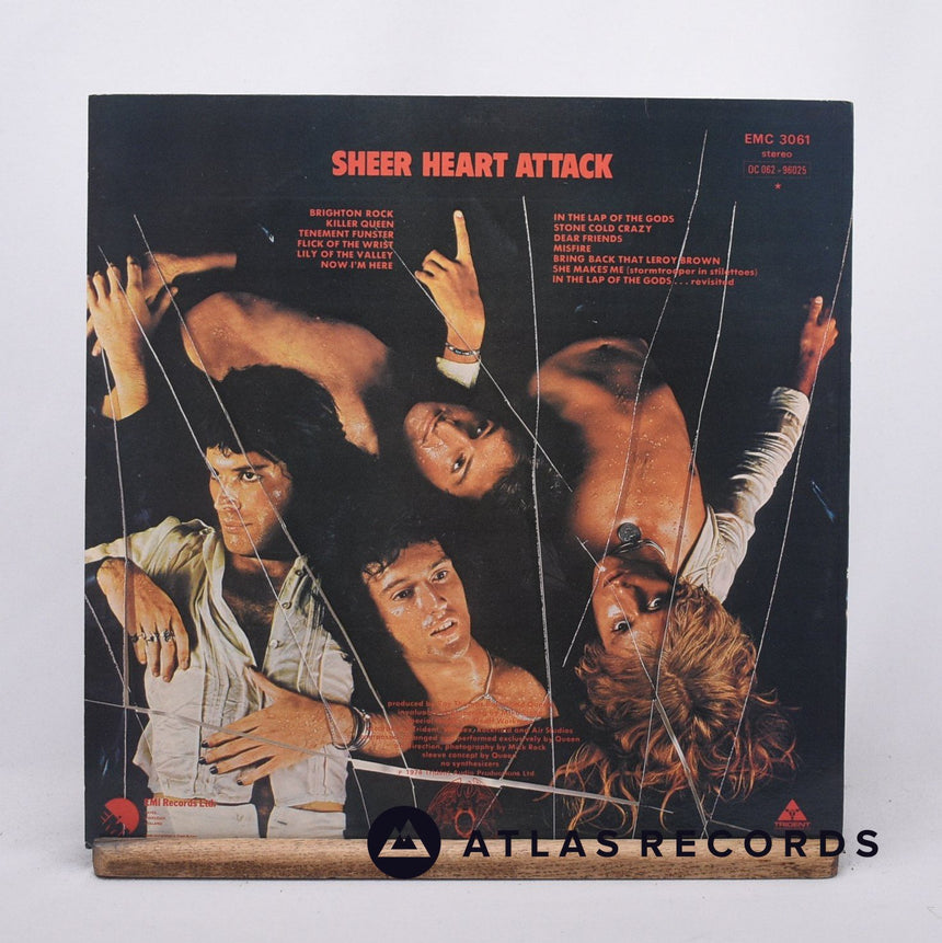 Queen - Sheer Heart Attack - Second Uk Press -4U -4U LP Vinyl Record - EX/EX