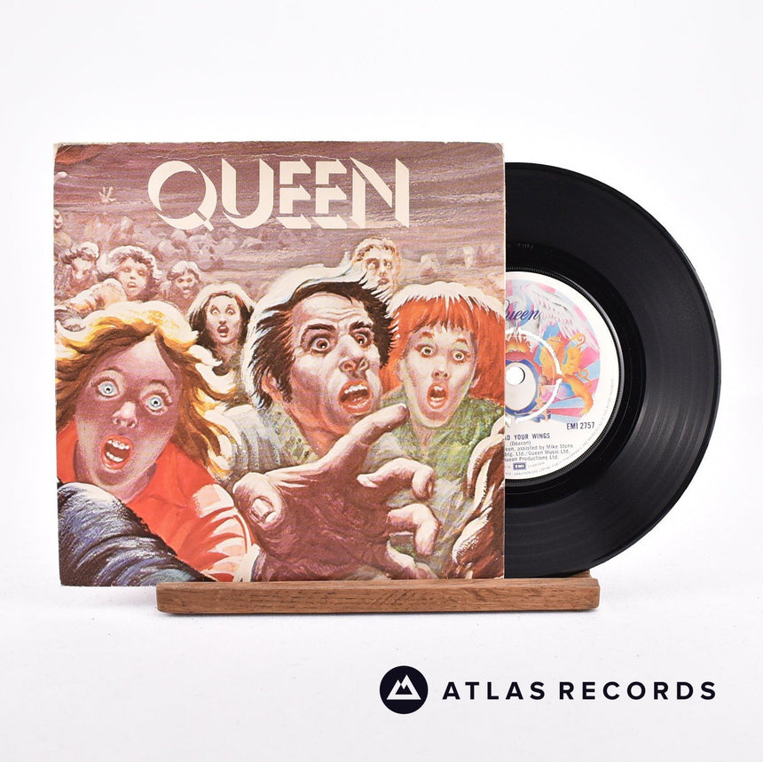 Queen Spread Your Wings 7" Vinyl Record - Front Cover & Record