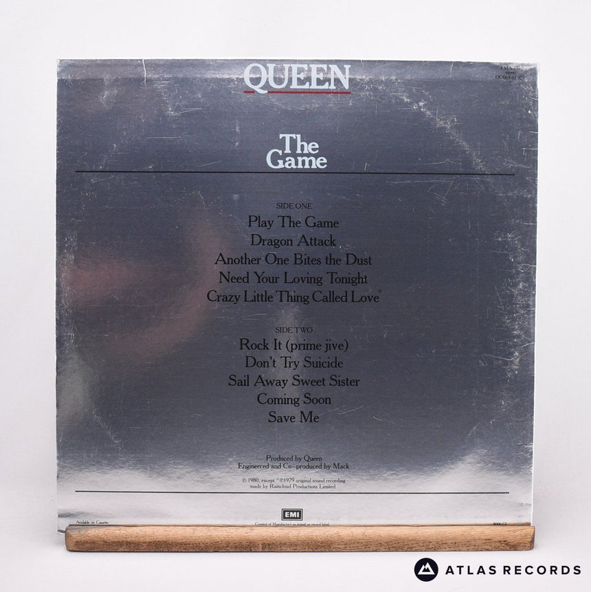 Queen - The Game - A-6 B-2 LP Vinyl Record - VG+/EX