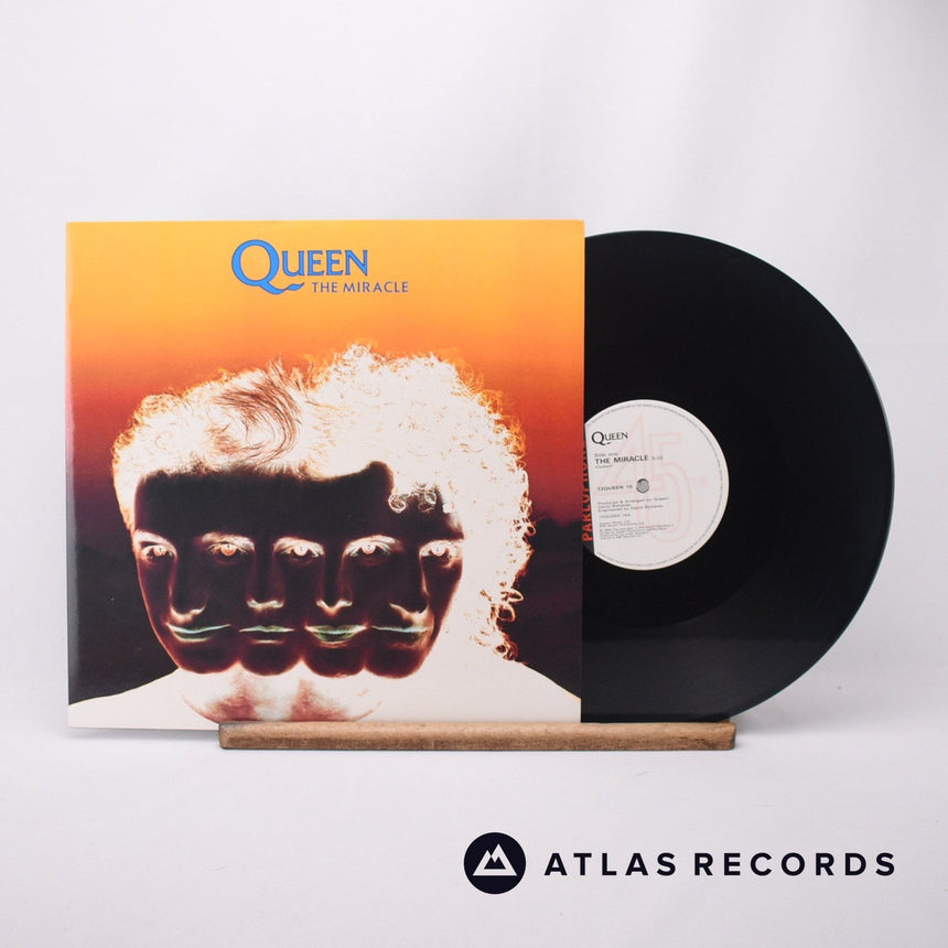 Queen The Miracle 12" Vinyl Record - Front Cover & Record