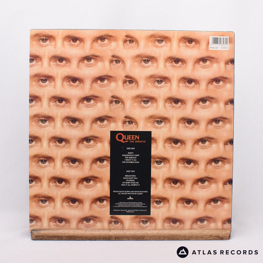 Queen - The Miracle - Townhouse Dmm B-2 A-1 LP Vinyl Record - EX/VG+