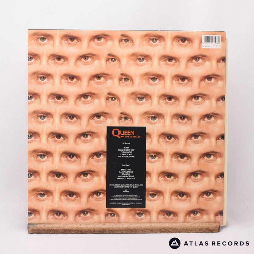 Queen - The Miracle - A-1U B-3C LP Vinyl Record - EX/VG+