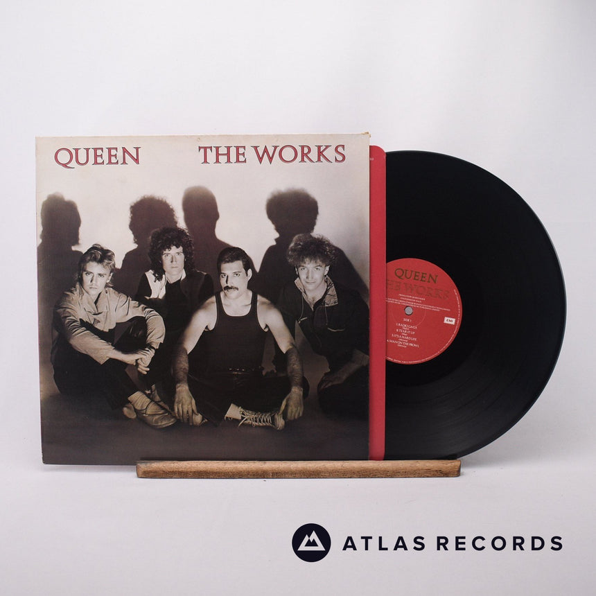 Queen The Works LP Vinyl Record - Front Cover & Record
