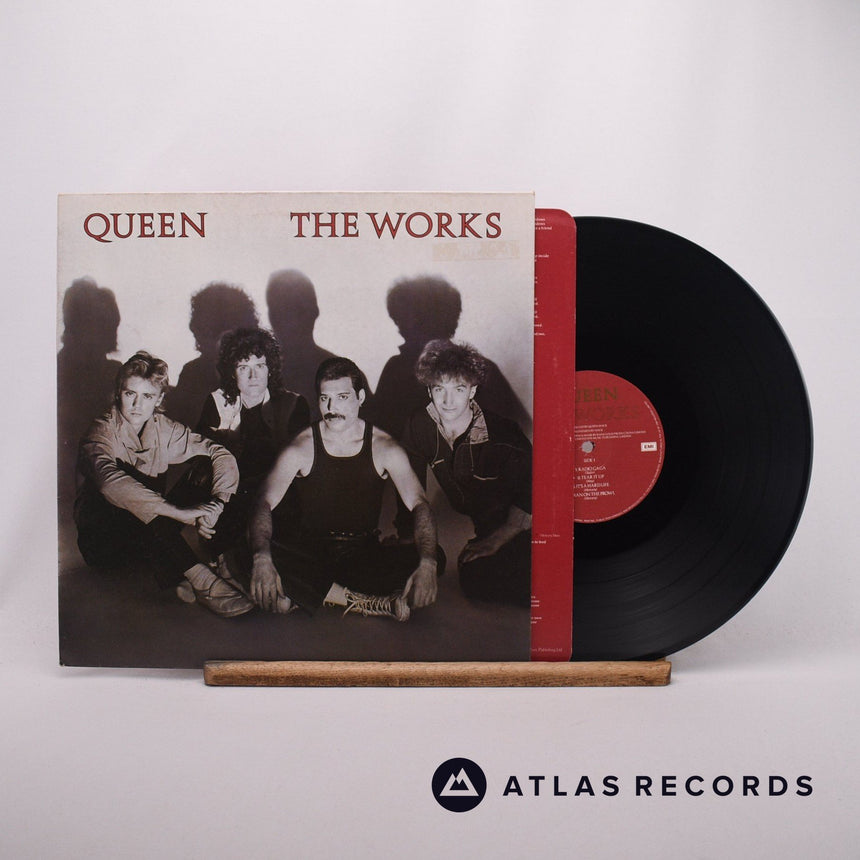Queen The Works LP Vinyl Record - Front Cover & Record
