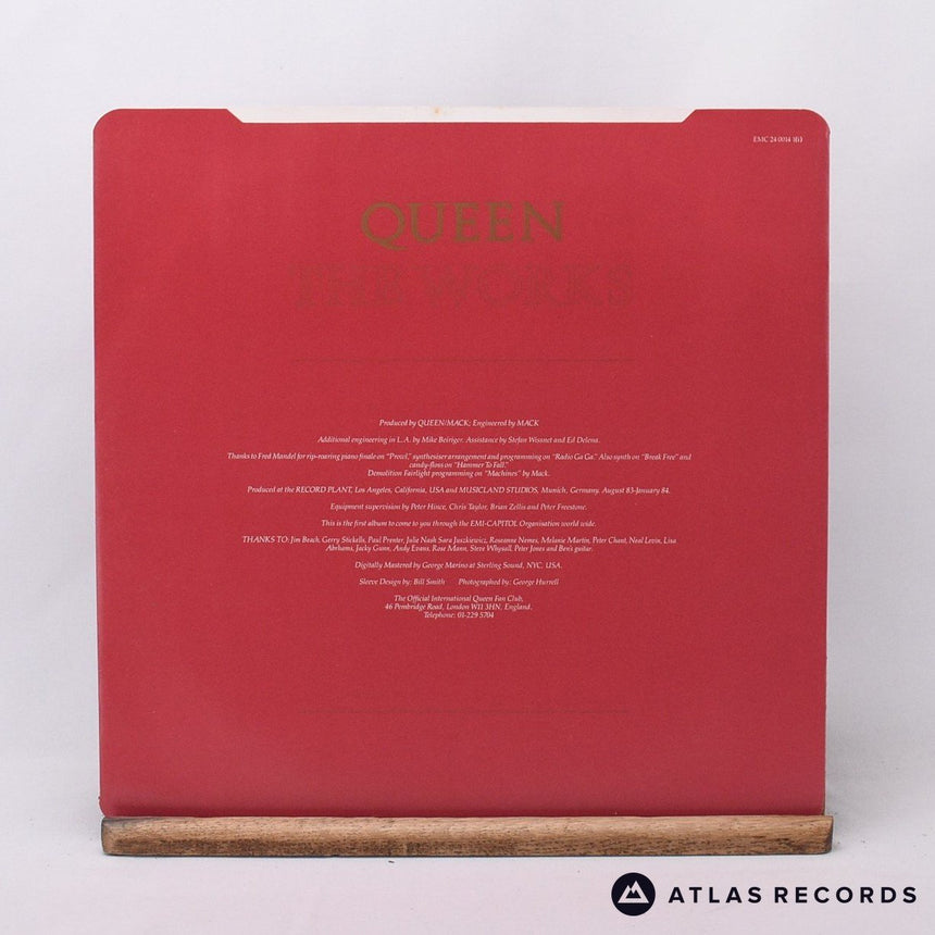 Queen - The Works - A-3 B-3 LP Vinyl Record - VG+/VG+