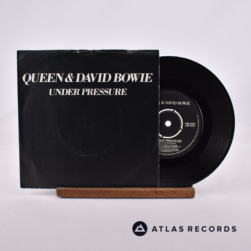 Queen Under Pressure 7" Vinyl Record - Front Cover & Record